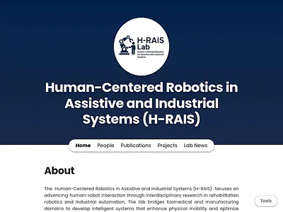 Human-Centered Robotics in Assistive and Industrial Systems (H-RAIS)