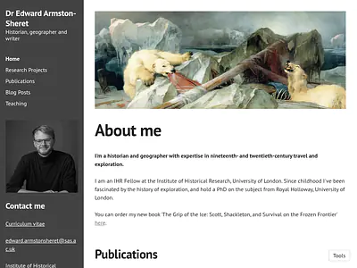 Dr Edward Armston-Sheret