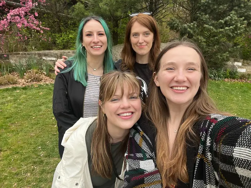 Lab trip to Akron Zoo (April, 2023)