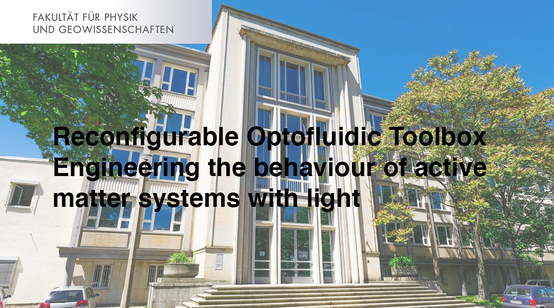 Picture of University of Leipzig with title of talk