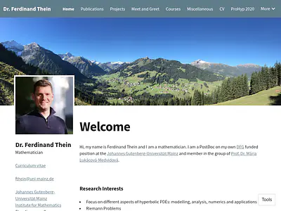 Dr. Ferdinand Thein