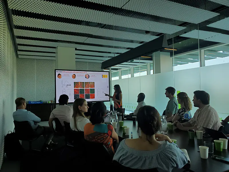 Mariana's talk during Spielmann's retreat.