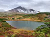 Japan, Hokkaido (2023): View towards Asahidake, an active stratovolcano