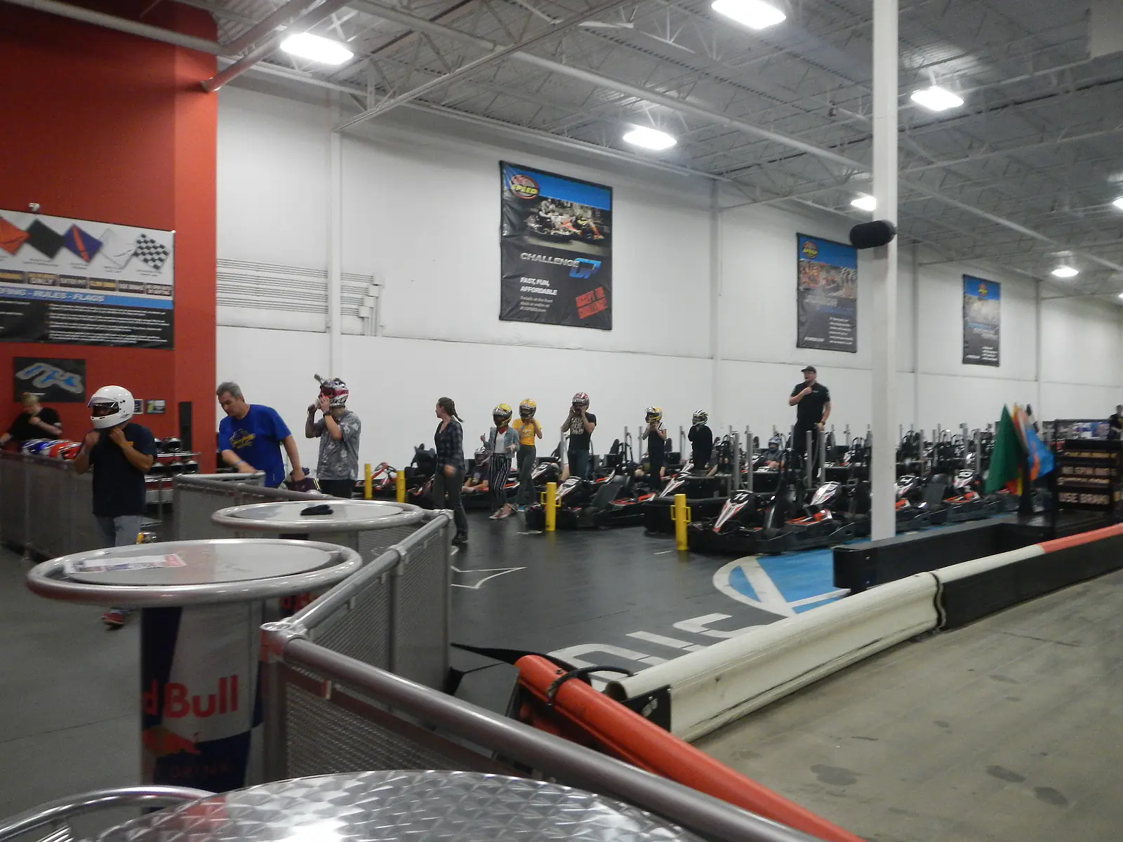 Go-Kart racing for Weiwei's party 2019