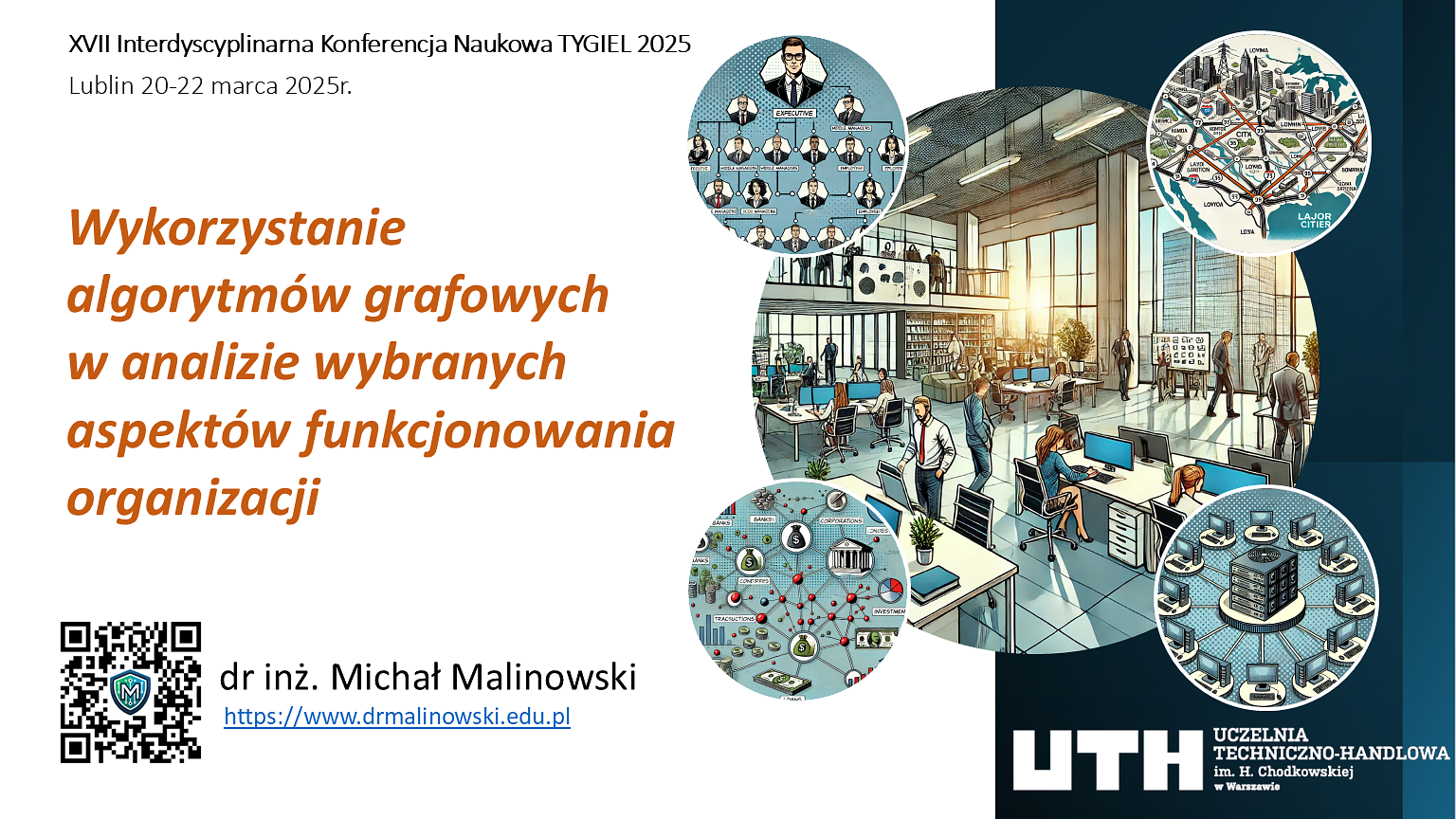 Wykorzystanie algorytmów grafowych w analizie wybranych aspektów funkcjonowania organizacji