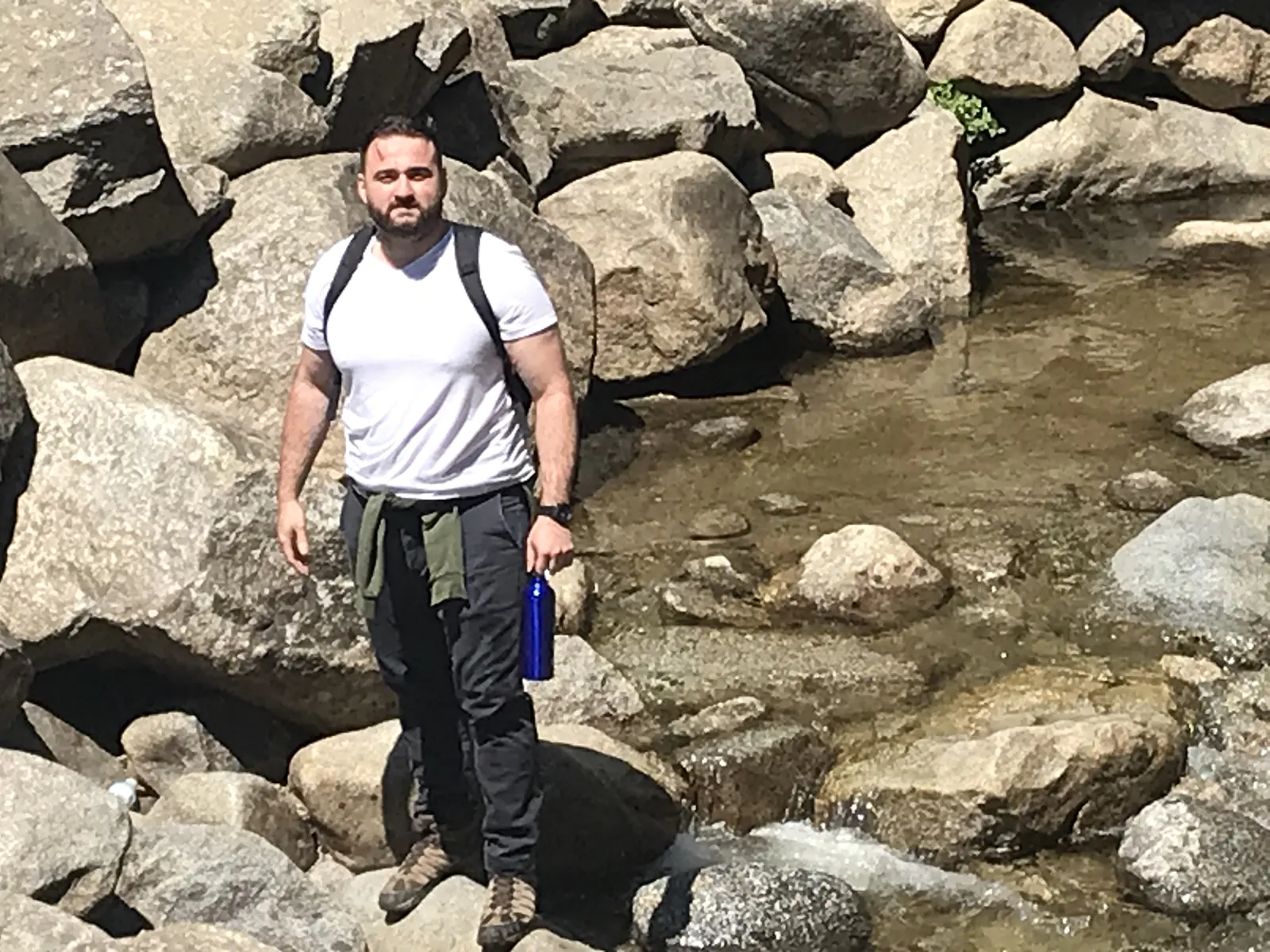Ket in the Wild (playing in Yosemite Creek) from MERCURY '24
