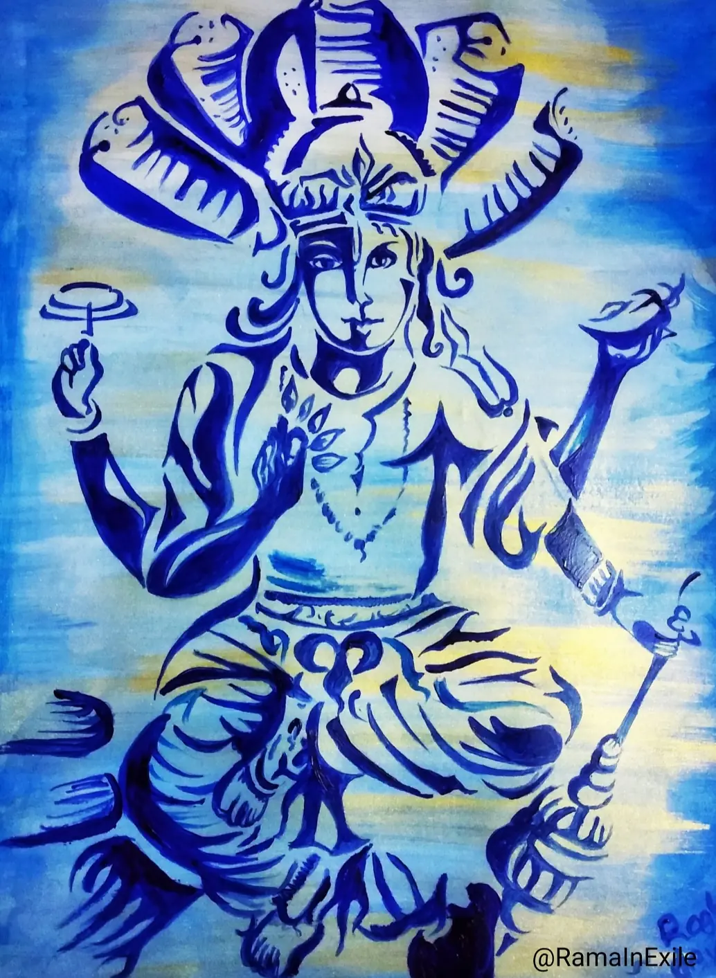 Caturbhuja Viṣṇu, 2021