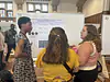 Mars presenting their poster at the American Society of Mammalogy