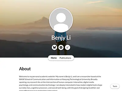Benjamin (Benjy) Li