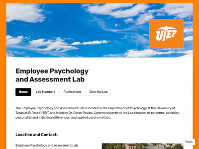 Employee Psychology and Assessment Lab
