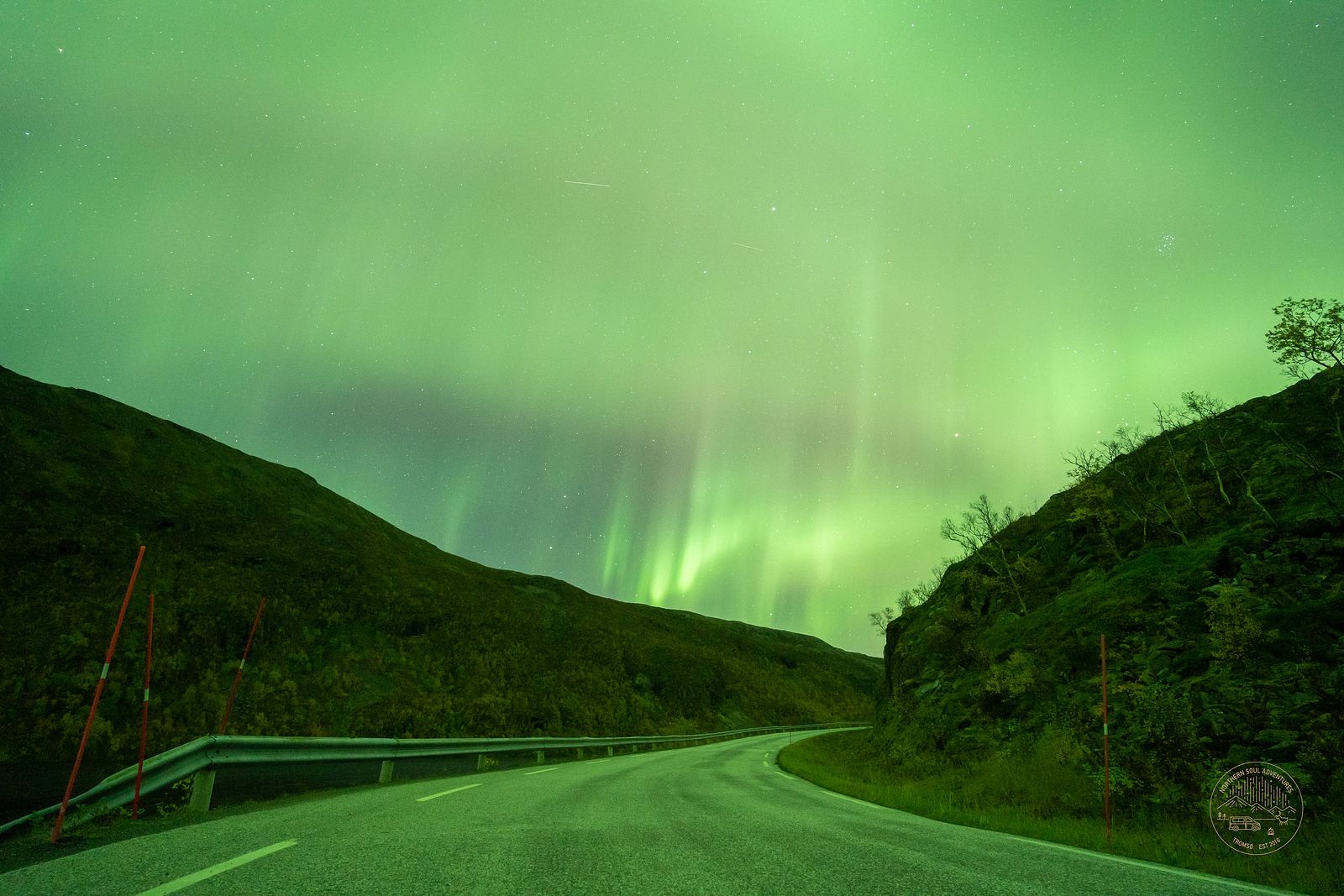 Sighting of auroras, 