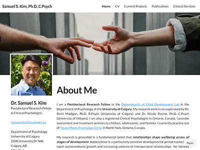 Samuel S. Kim, Ph.D, C.Psych