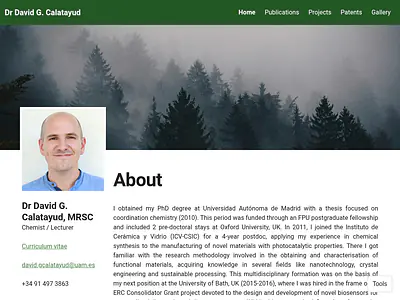 Dr David G. Calatayud