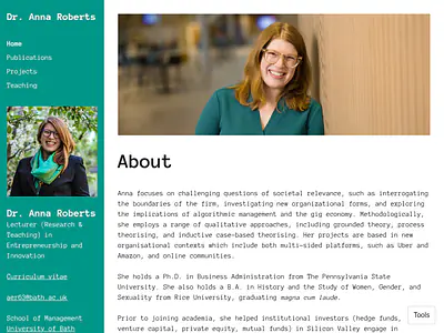 Dr. Anna Roberts