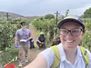 Kelly and Richie at a vineyard in Cornville, AZ