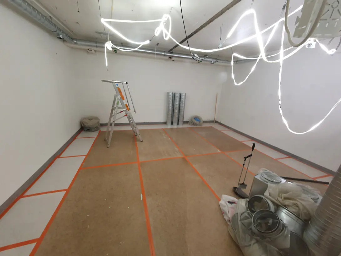 Installation of ventilation begins