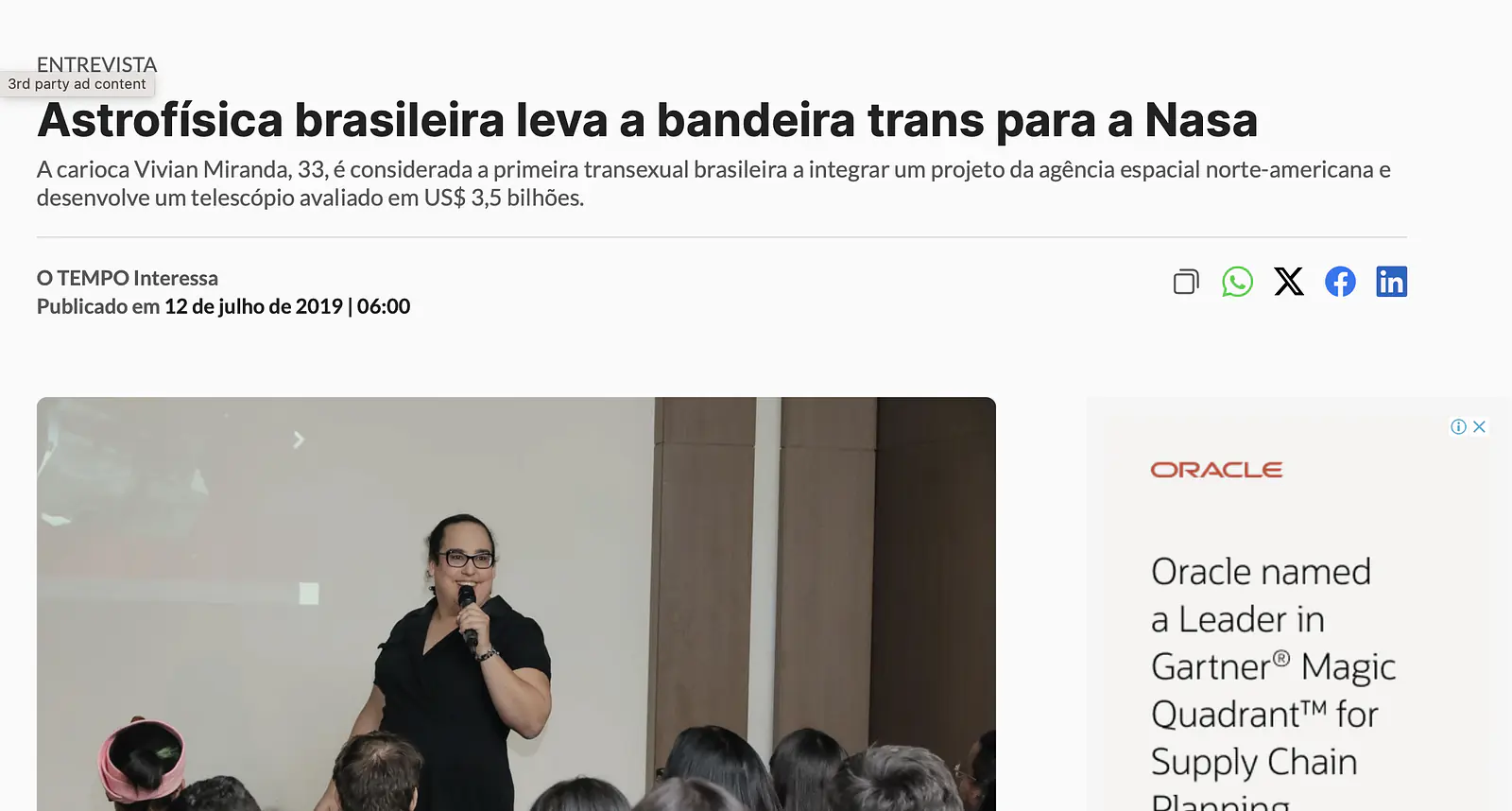 https://www.otempo.com.br/interessa/astrofisica-brasileira-leva-a-bandeira-trans-para-a-nasa-1.2208348