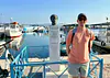 Visiting the site where Aristotle and Theophrastus studied biology, Skala Kallonis, Lesvos, Greece, June 2025