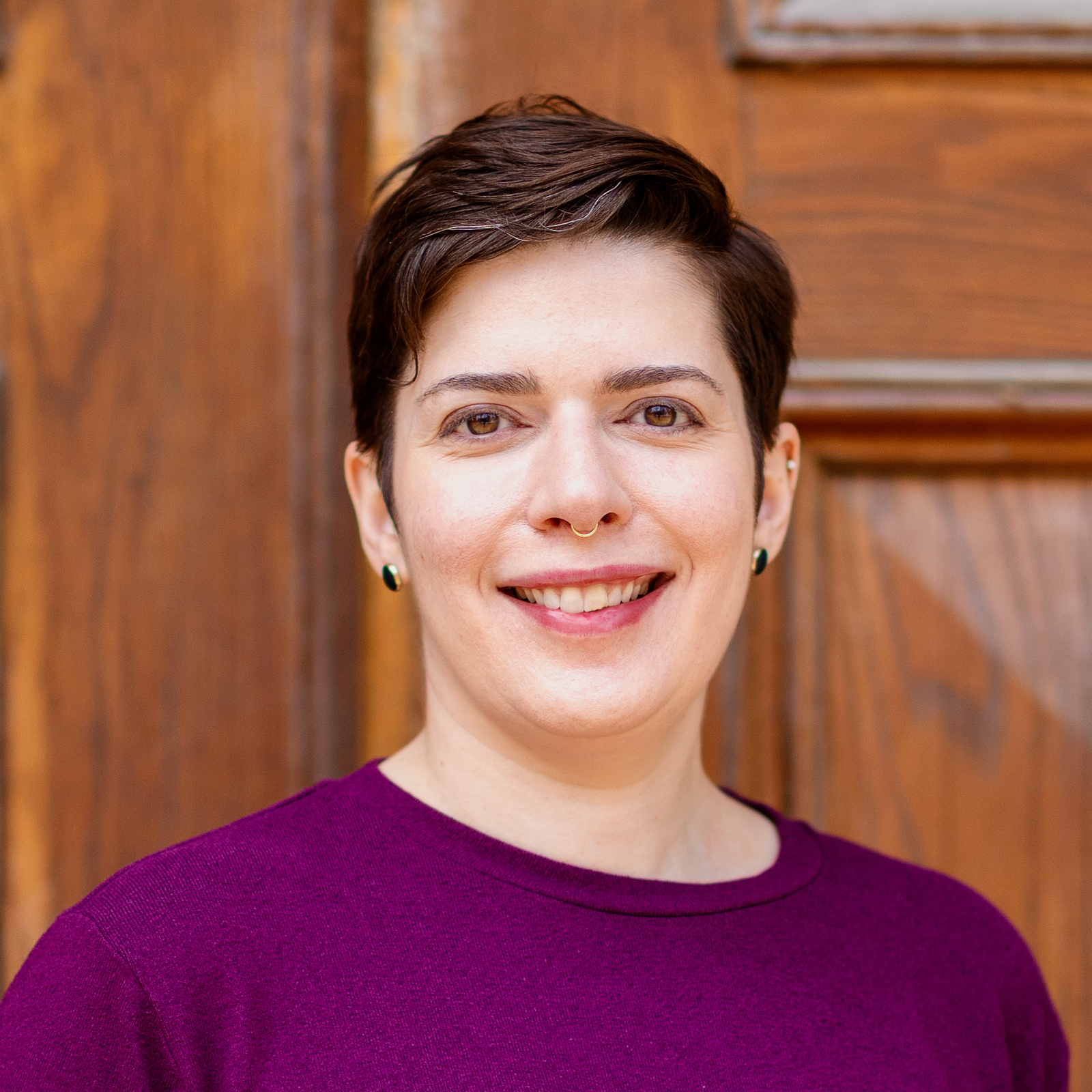 Headshot of Dr. Rachel Gregor, photo by Aaron Demeter 