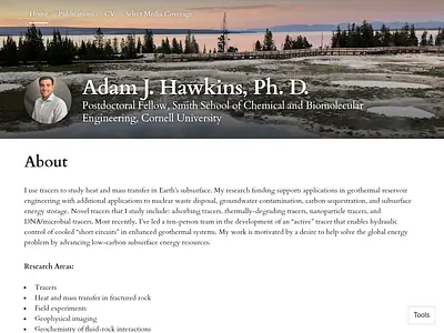 Adam J. Hawkins, Ph. D.