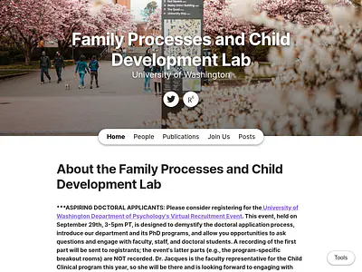 Family Processes and Child Development Lab
