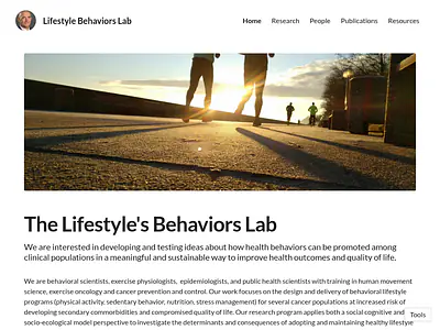 Lifestyle Behaviors Lab