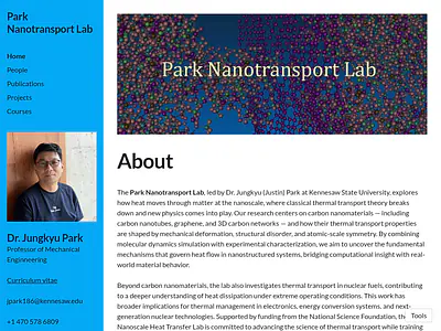 Park Nanotransport Lab