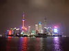 China, Shanghai (2019): Pudong/Lujiazui skyline at night