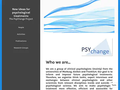 New ideas for psychological treatments 