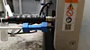  Practical application of the couplings by connecting two plastic pipes of different materials to a waterjet cutter as a water inlet line. 