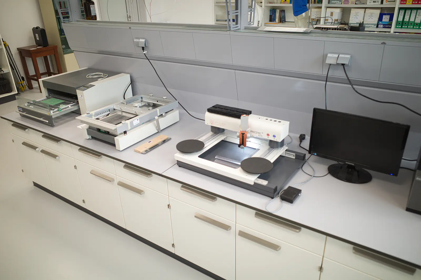 Electronic PCB assembly line