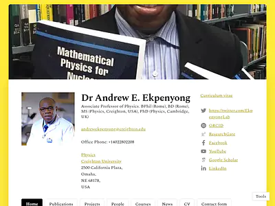 Dr Andrew E. Ekpenyong