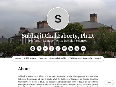 Subhajit Chakraborty, Ph.D.