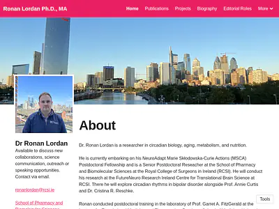 Ronan Lordan Ph.D., MA