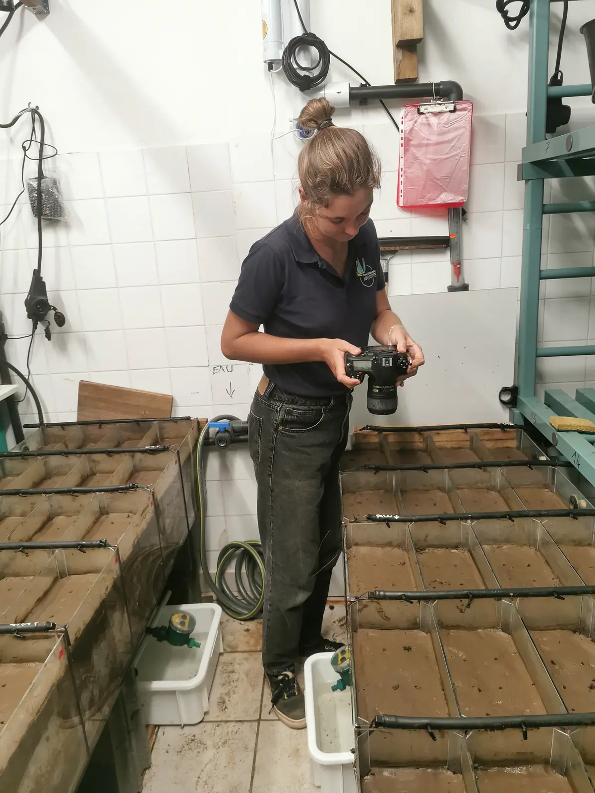 Studying bioturbation using photogrammetry.