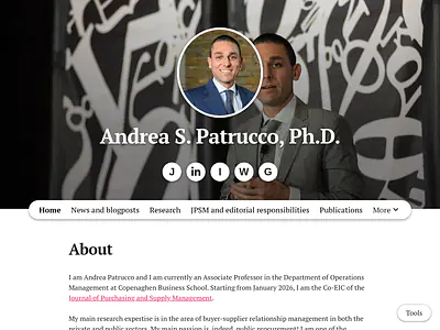 Andrea S. Patrucco, Ph.D.