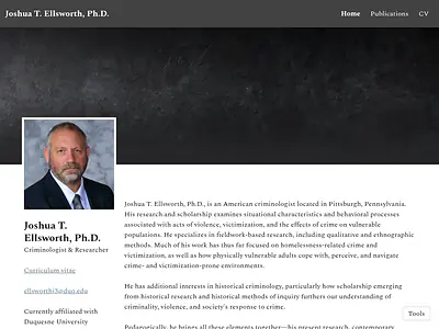Joshua T. Ellsworth, Ph.D.