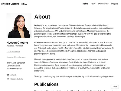  Hyesun Choung, Ph.D.