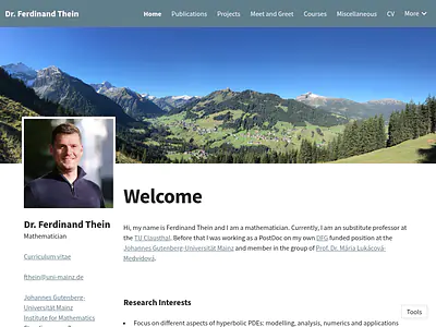 Dr. Ferdinand Thein