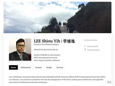 LEE Shiou Yih | 李修逸