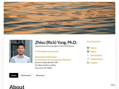 Zhixu (Rick) Yang, Ph.D.