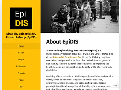 Disability Epidemiology Research Group (EpiDIS)