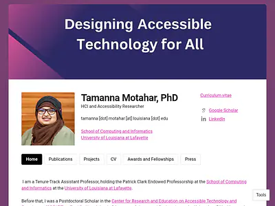 Tamanna Motahar, PhD