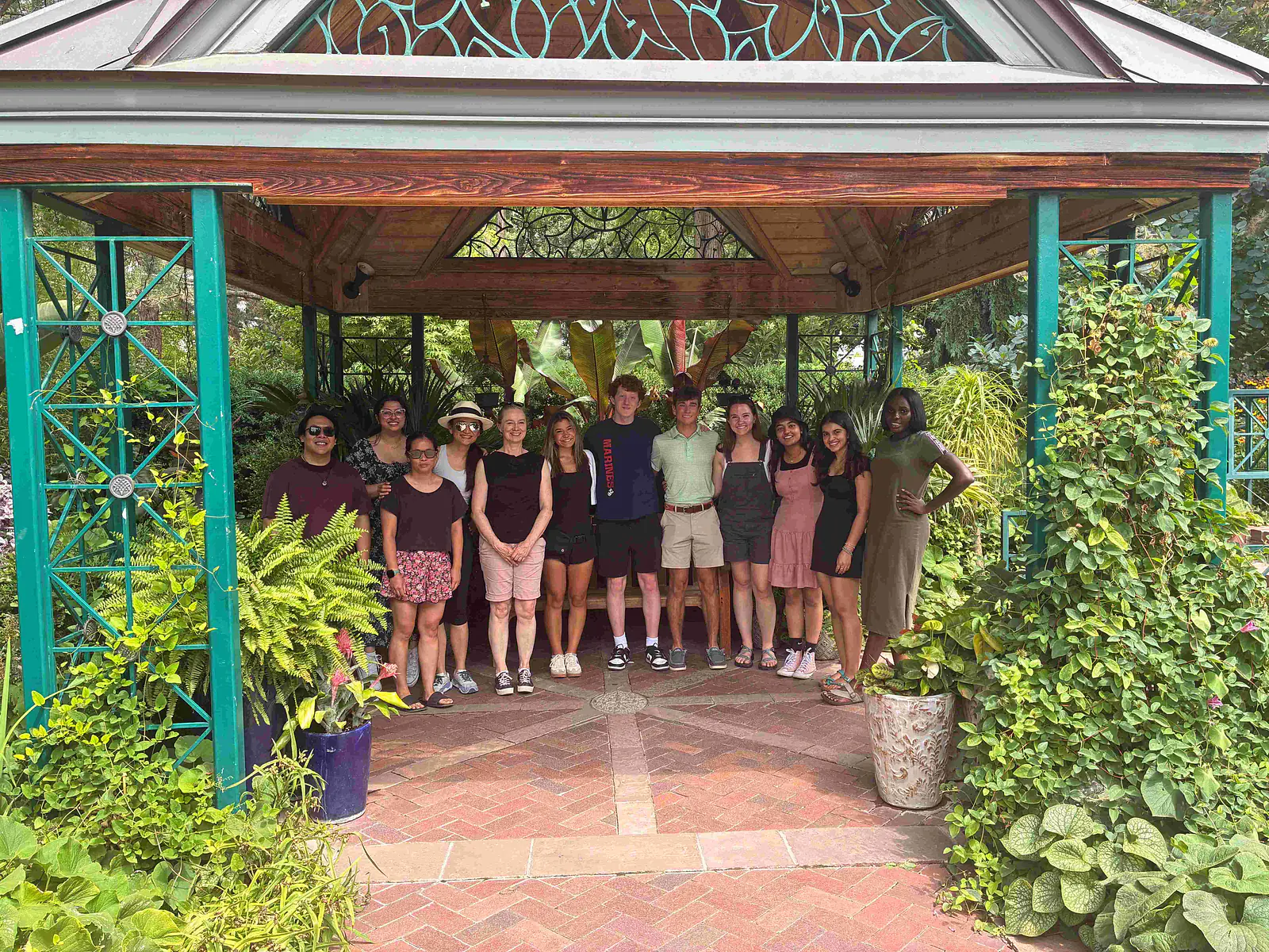 Group photo at Denver Botanical Gardens 2025