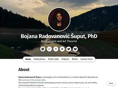 Bojana Radovanović Šuput, PhD