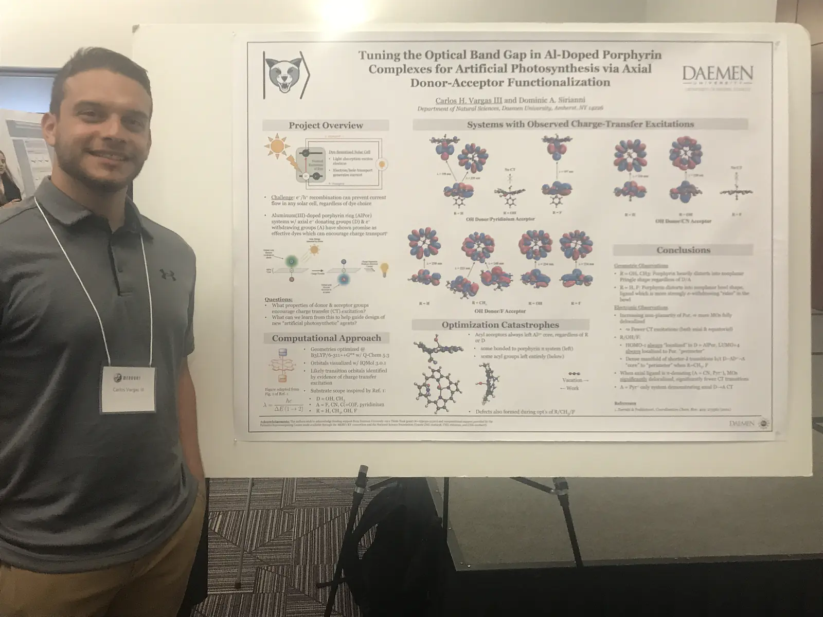 Before the poster session