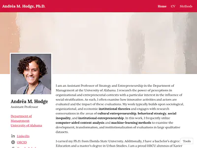 Andréa M. Hodge, Ph.D.