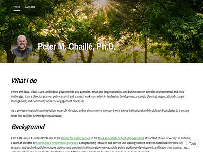 Peter M. Chaillé, Ph.D.