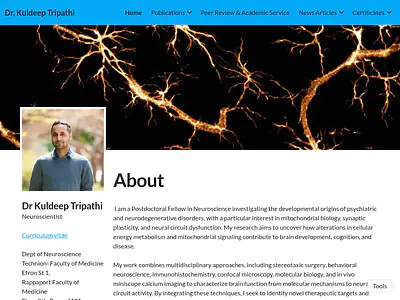 Dr. Kuldeep Tripathi